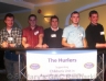 'The Hurlers' (LtoR) James O'Mullan, Daniel Hasson, Paul McMullan, Eamon Mc Neill and Thomas Mc Mullan